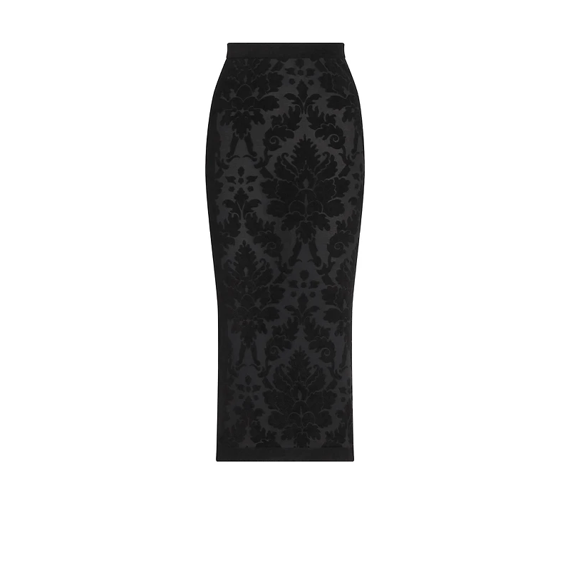 Mid-Length Straight Skirt