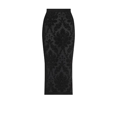 Mid-Length Straight Skirt