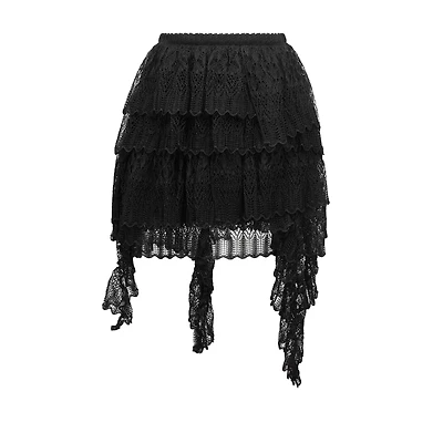 Ruffled Miniskirt