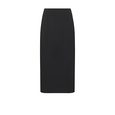 Mid-Length Straight Skirt