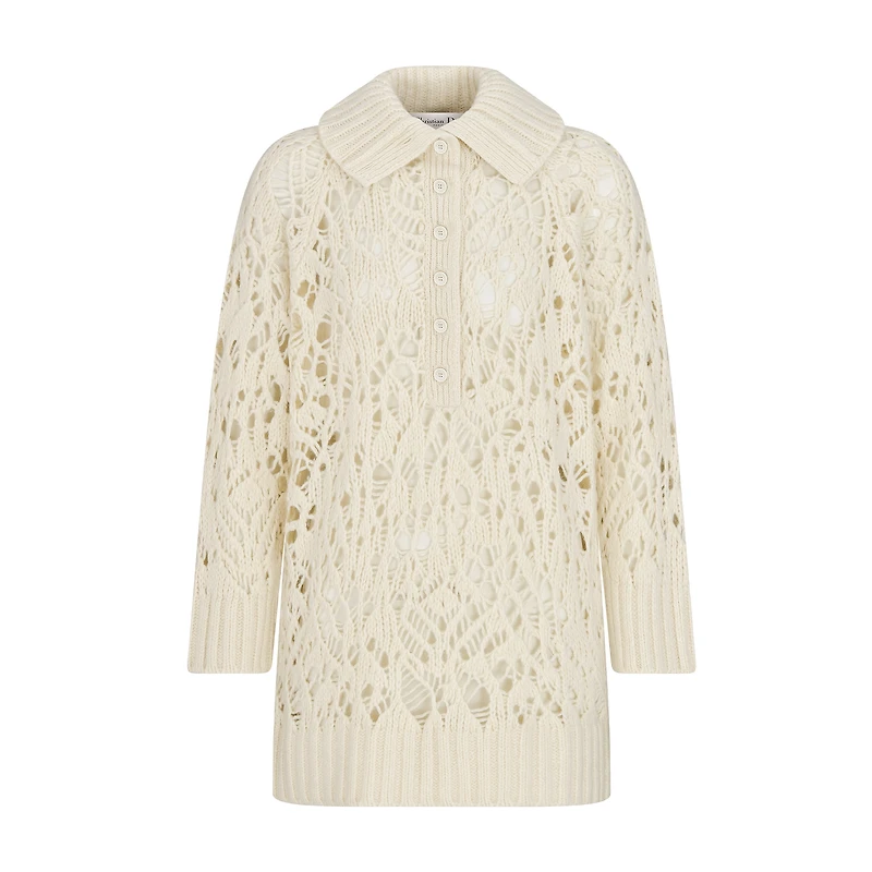 Sweater with Removable Ruched Collar