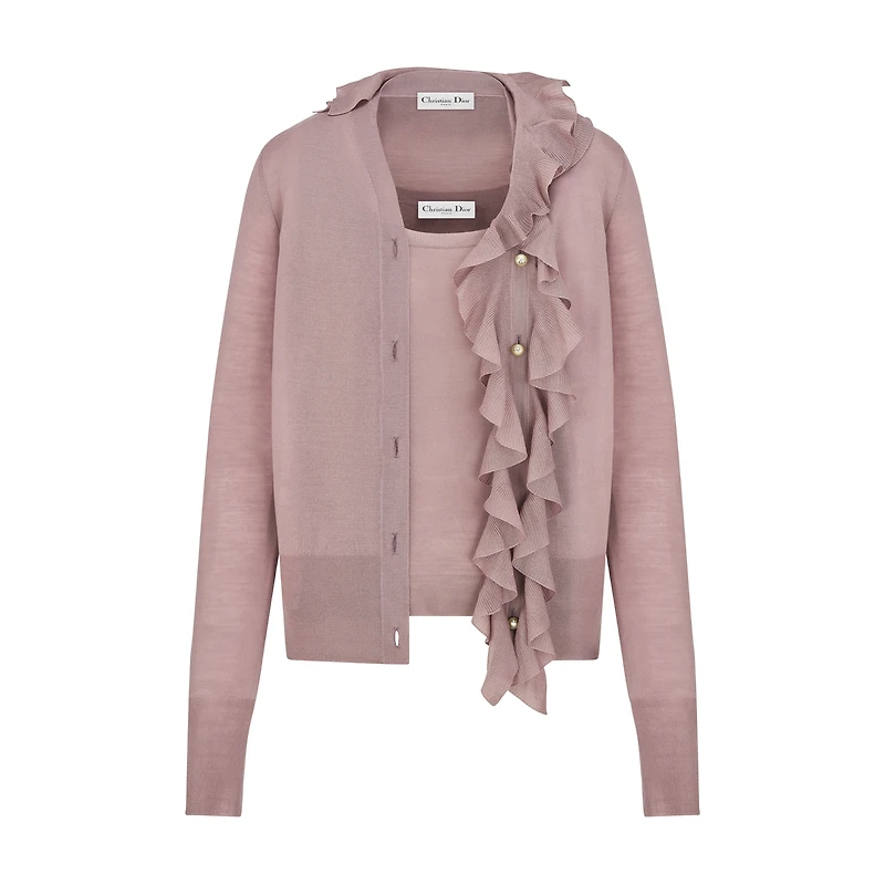 Twinset with Removable Ruched Collar