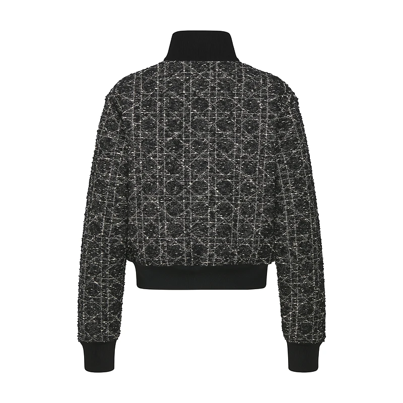 Macrocannage Bomber Jacket
