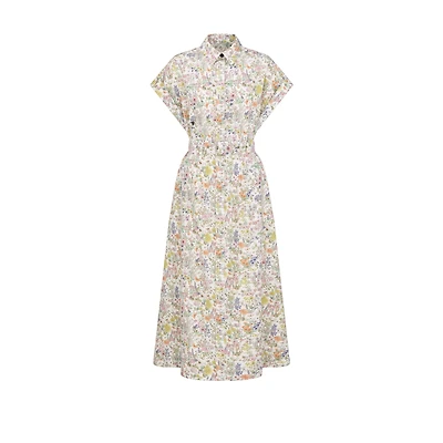Mid-Length Belted Shirtdress