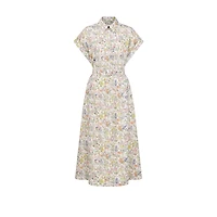 Mid-Length Belted Shirtdress