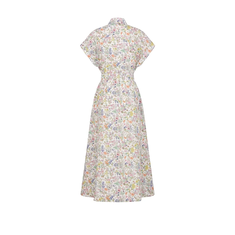 Mid-Length Belted Shirtdress