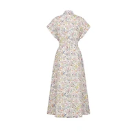 Mid-Length Belted Shirtdress