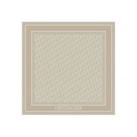 Dior Oblique Natte 70 Square Scarf