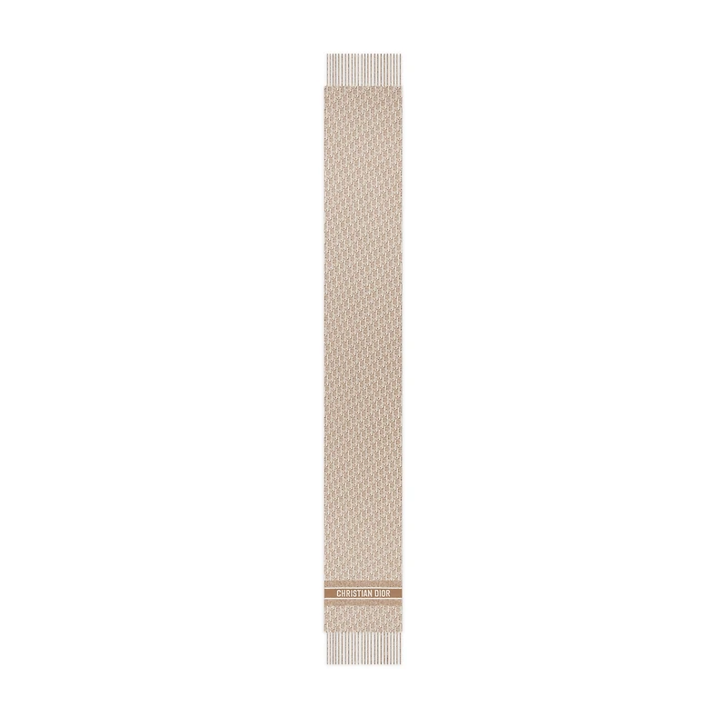 Dior Oblique Natte Scarf