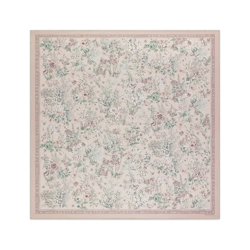 Dior Flowers Calendar Allover Shawl