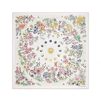 Dior Astral Flowers 90 Square Scarf