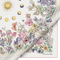 Dior Astral Flowers 90 Square Scarf