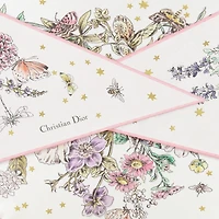 Dior Zodiac Flowers Triangle Scarf
