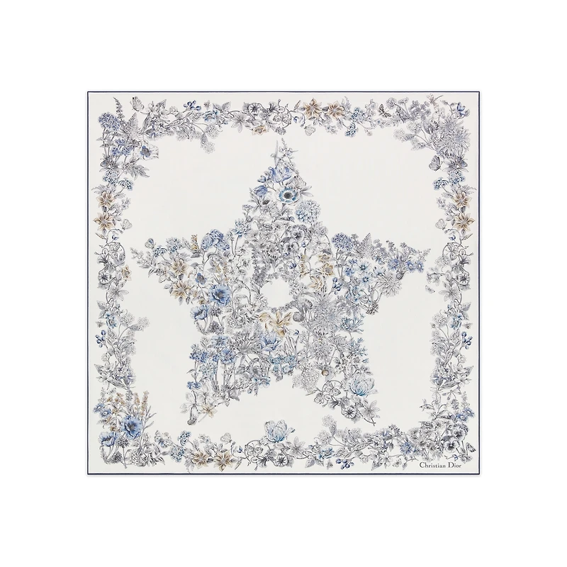 Dior Star 70 Square Scarf