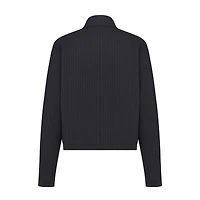 Jacket with Spread Collar