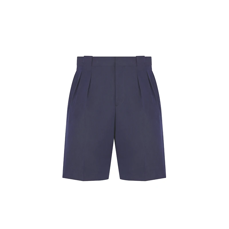 Bermuda Shorts with CD Diamond Embroidery