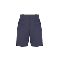 Bermuda Shorts with CD Diamond Embroidery
