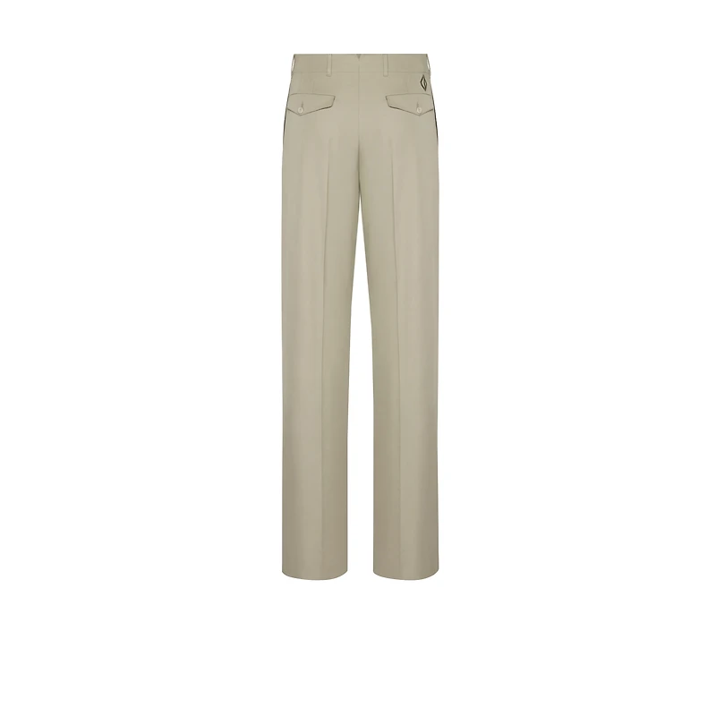 Pants with CD Diamond Embroidery