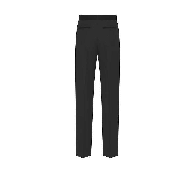 Pants with Corduroy Details