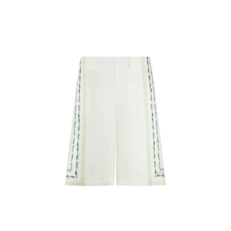Christian Dior Couture Lily of the Valley Bermuda Shorts