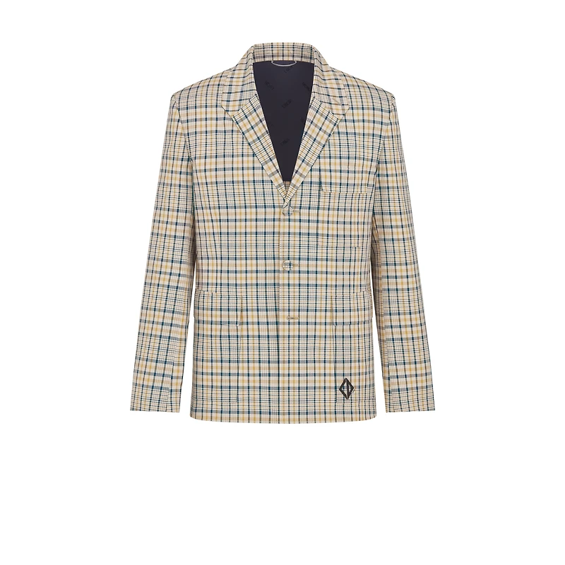 Jacket with CD Diamond Embroidery