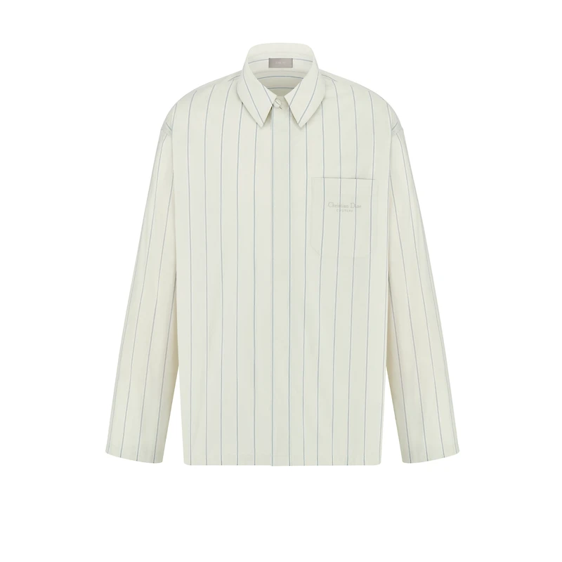 Shirt with Christian Dior Couture Embroidery