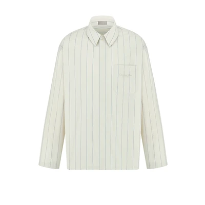 Shirt with Christian Dior Couture Embroidery