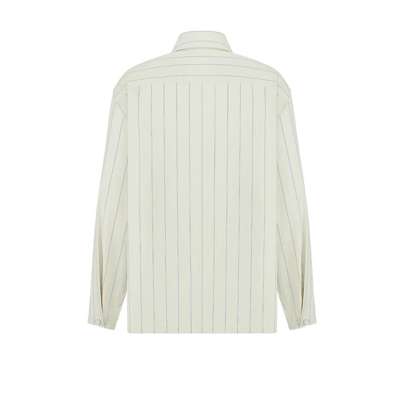 Shirt with Christian Dior Couture Embroidery