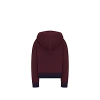 Kids' Reversible Zipped Cardigan with Hood