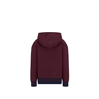 Kids' Reversible Zipped Cardigan with Hood