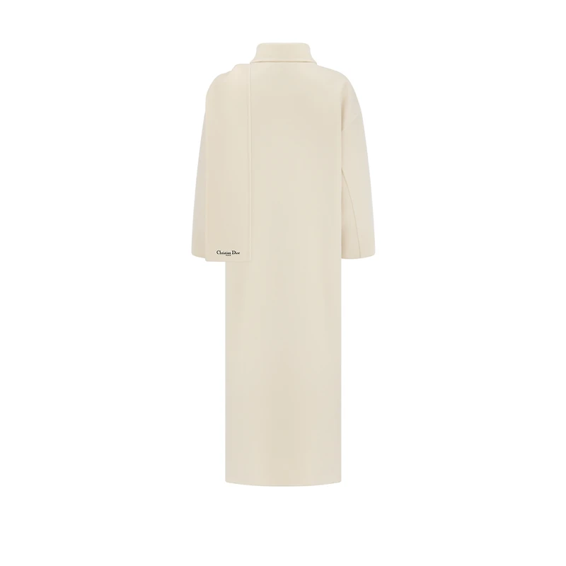 Coat with Scarf Collar