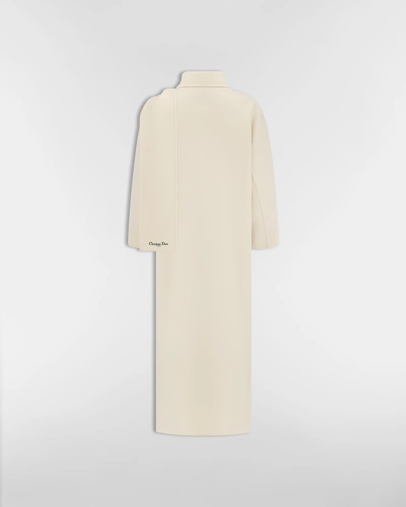 Coat with Scarf Collar