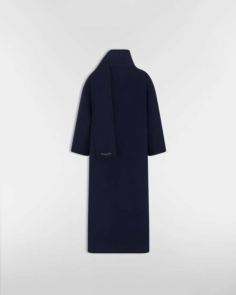 Coat with Scarf Collar