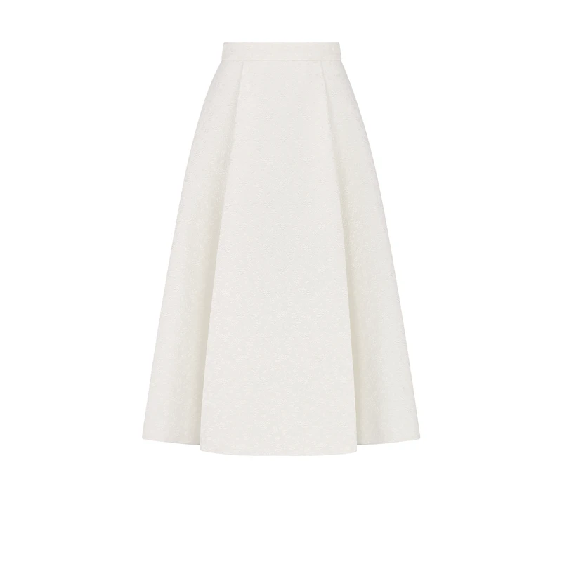 Mid-Length Flared Skirt