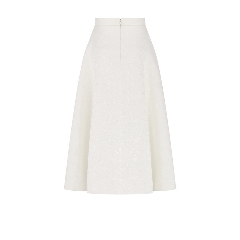 Mid-Length Flared Skirt