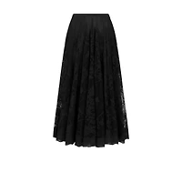 Mid-Length Flared Skirt