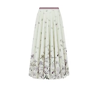 Mid-Length Flared Skirt