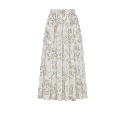 Mid-Length Flared Skirt