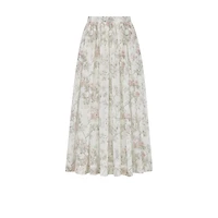 Mid-Length Flared Skirt