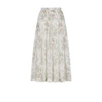 Mid-Length Flared Skirt