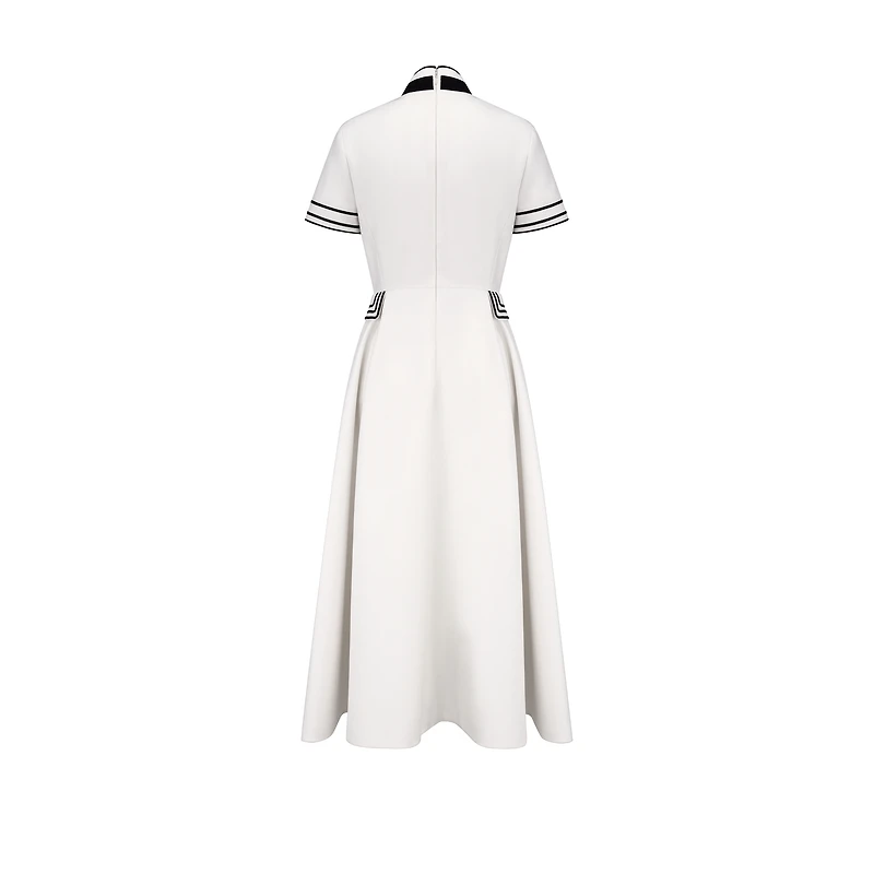 Mid-Length Belted Shirtdress