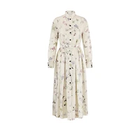 Mid-Length Belted Shirtdress