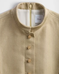 Dior Or Mid-Length Belted Shirtdress