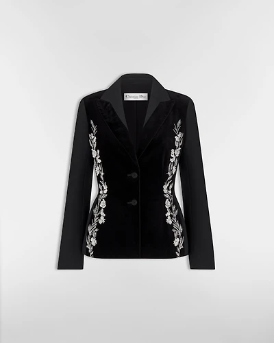 Embroidered Fitted Jacket
