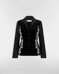 Embroidered Fitted Jacket