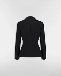 Embroidered Fitted Jacket