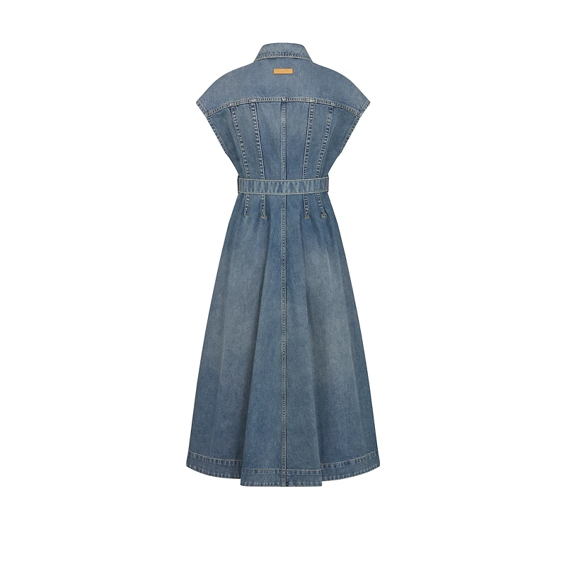 Mid-Length Flared Dress