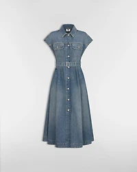 Mid-Length Flared Dress