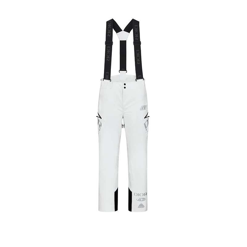 DIOR AND DESCENTE Ski Pants with Suspenders