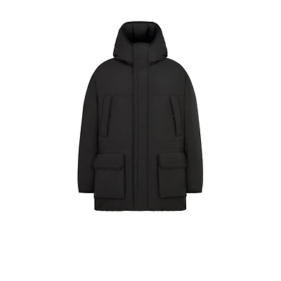 CD Icon Hooded Down Jacket